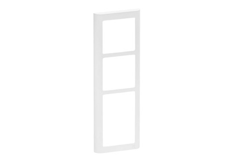 LK FUGA Softline® Design Frame 63, 3,5 module (no. 560D6035), white