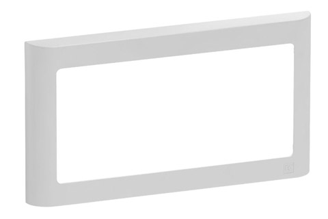 LK FUGA Softline® Design Frame 63, 1x2 module (no. 560D5120), light grey