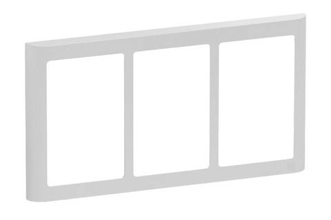 LK FUGA Softline® Design Frame 63, 3x1,5module (no. 560D5315), light grey