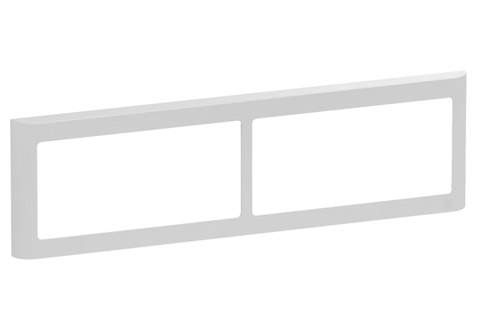 LK FUGA Softline® Design Frame 63, 2x2 module (no. 560D5340), light grey