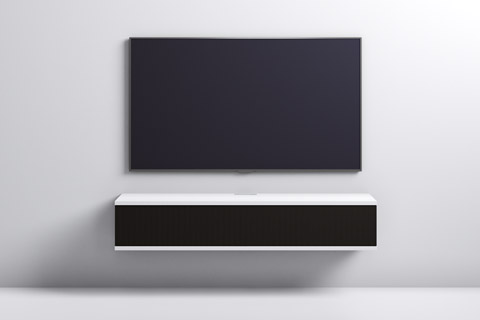 Clic Unnu 12S AV design møbel, hvid
