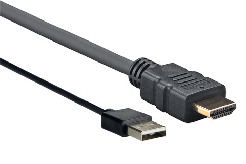 Vivolink Pro HDMI kabel med USB 2.0 A/A