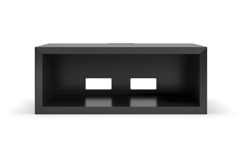 Clic 110 Furniture, 205x526x375 (HxWxD), black