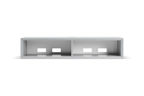 Clic 121 Grundmøbel, 205x1024x455 (HxBxD), lyse grå