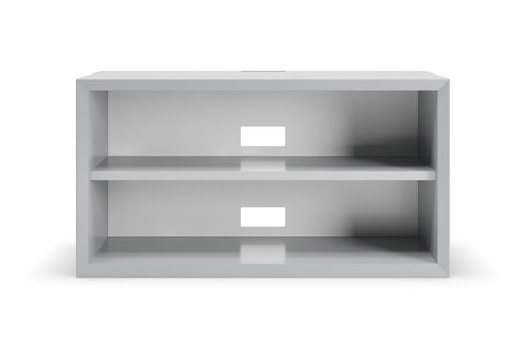 Clic 210LARGE Grundmøbel, 366x692x375 (HxBxD), lyse grå