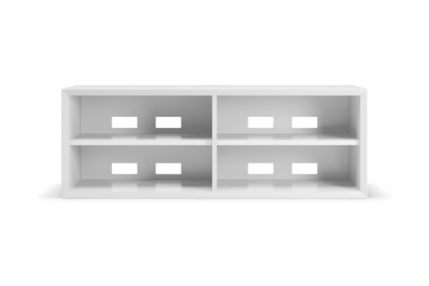 Clic 222-2 Furniture, 366x1024x550 (HxWxD), white