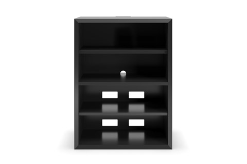 Clic 410 Furniture, 704x526x375 (HxWxD), black