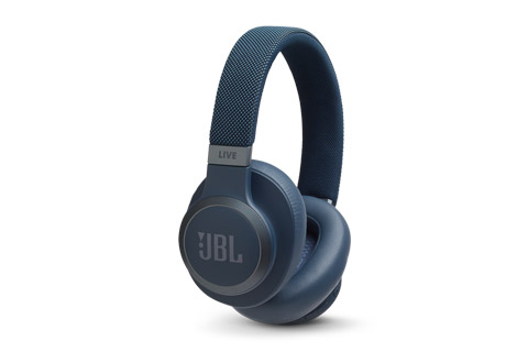 JBL Live 650BTNC hovedtelefoner, blå