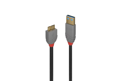 Lindy Anthra line USB-A til Micro-B, USB 3.0