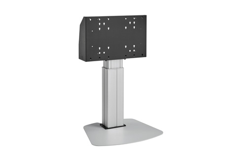 Vogels Pro motorized floorstand for >65'' monitors, silver