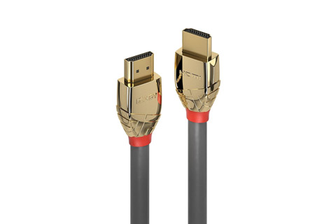 Lindy Gold HDMI kabel - Closeup