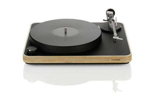 ClearAudio Concept turntable with Concept MM pick-up, oak/black