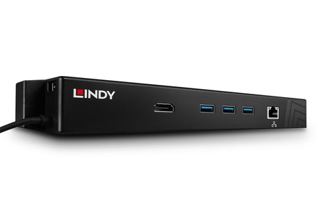 Lindy USB 3.0 Mini DisplayPort Docking Station - Front