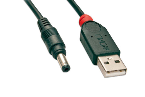Lindy USB til DC lavvoltsstik (1,70 x 4,80mm)