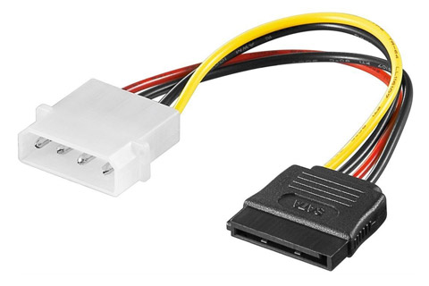 Goobay Intern SATA strøm adapter Kabel