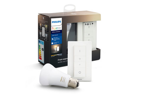 Philips Hue White Ambiance Dimming kit BT E27 LED pære og lysdæmper