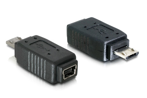 USB Mini-B Til USB Micro-B Adapter