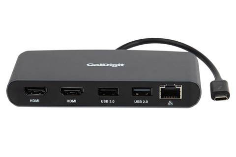 CalDigit Thunderbolt 3 mini dock with dual HDMI