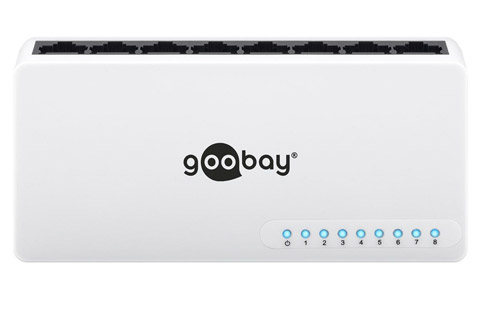 Goobay Network switch, 8 port