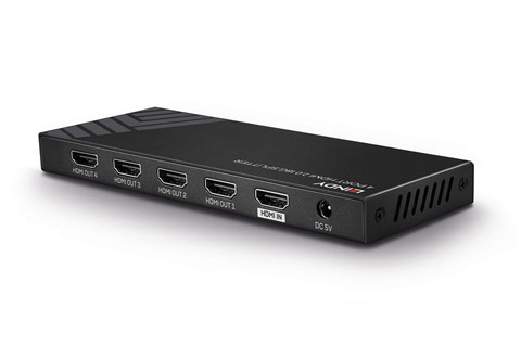 Lindy 4 Port HDMI 2.0 18G Splitter with HDR