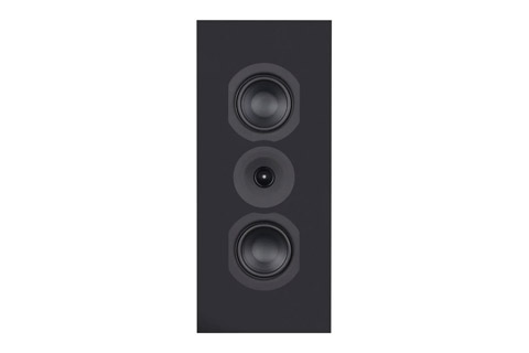 System Audio Saxo 16 on-wall speaker, black satin