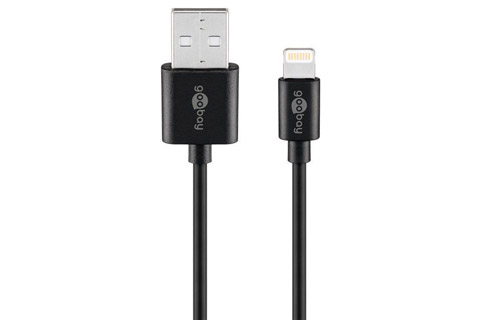 Lightning to USB cable, black