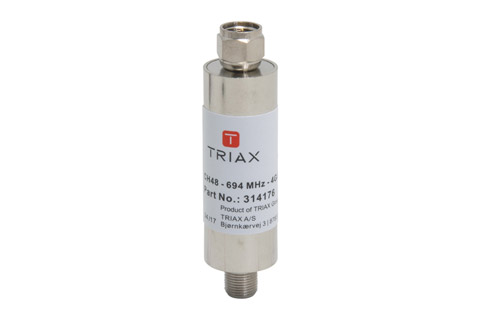 Triax TLP 048 LP filter LTE700, front