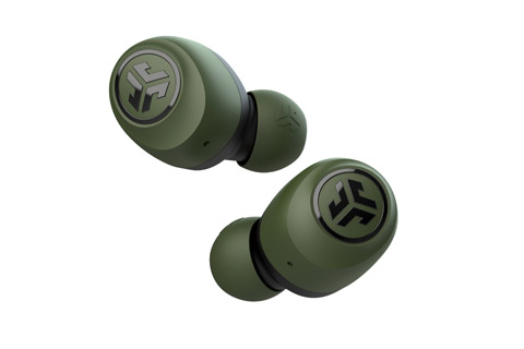 JLab JBuds Go Air wireless earbuds, green