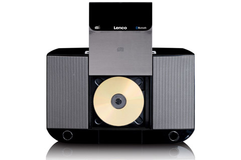 Lenco DAR-045 CD, FM and DAB+ radio - Front open
