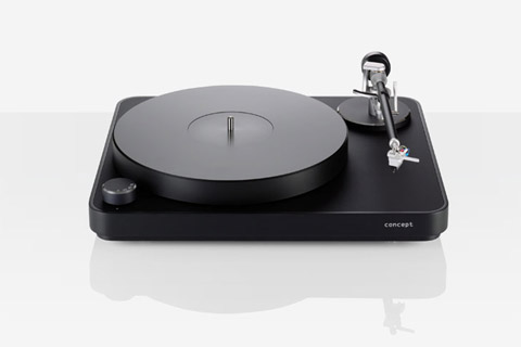 ClearAudio Concept turntable with Concept MM pick-up, black/black