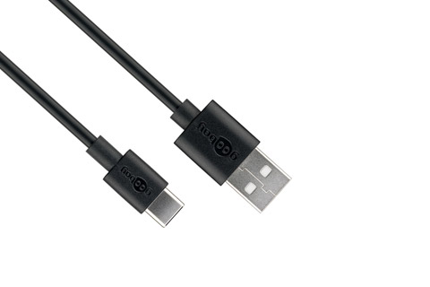 Goobay USB 2.0 cable (USB C - A male)