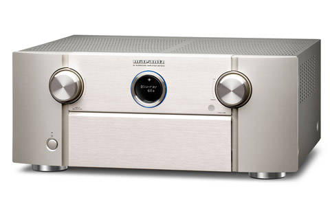 Marantz SR7015 surround receiver, silver