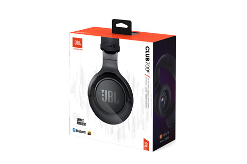 JBL Club 700BT wireless on-ear headphones, black