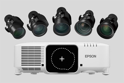 Epson EB-L1050U WUXGA Laser projector, without lens, white