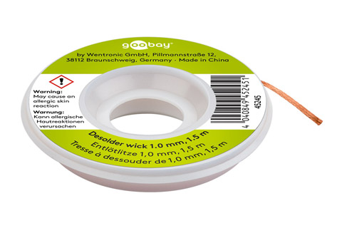 tin suction wire - 1mm