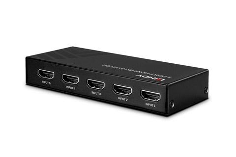 Lindy 5 Port HDMI 2.0 18G Splitter with HDR
