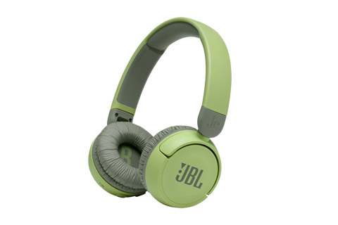 JBL JR310 headphones, green