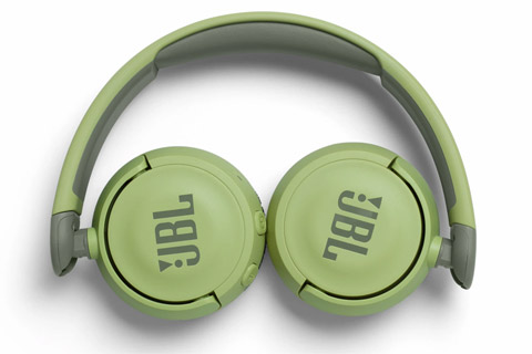 JBL JR310 headphones, green