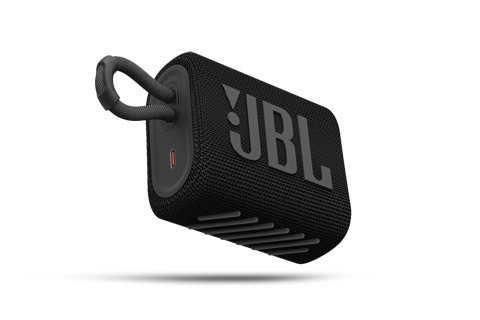 JBL GO 3 portable Bluetooth speaker, black