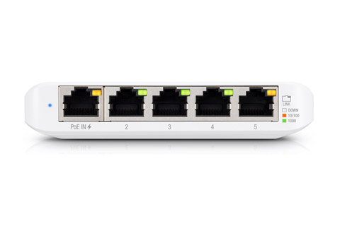Ubiquiti UniFi Flex Mini network switch (5 port) - Front