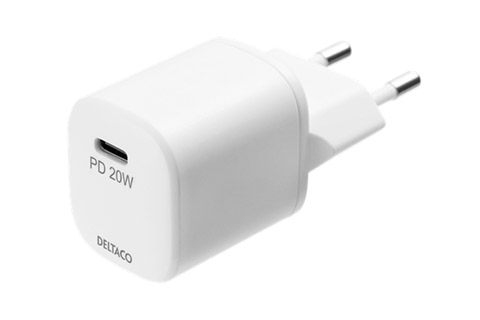 20W USB-C charger with Power Delivery