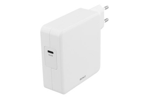Deltaco USB-C charger with Power Delivery (4,35A/85W)