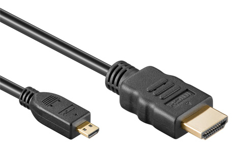 Micro HDMI - HDMI with ethernet