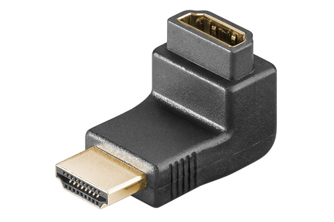 kon17692a Inline ® adaptador HDMI flexible a hembra/hembra 4k2k compatible vergold 