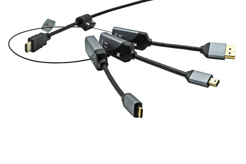 ProXtend HDMI adapter ring med USB-C-adapter