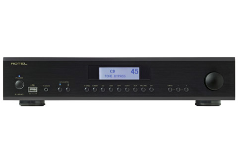 Rotel A14 MKII integrated amplifier, black