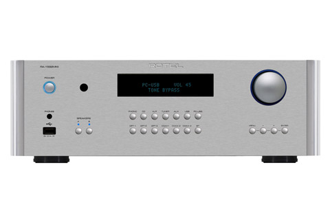 Rotel RA-1592 MKII Integreret stereo forstærker, alu sølv