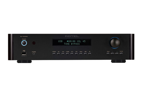 Rotel RC-1572MKII stereo preamplifier, black