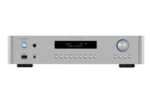 Rotel RC-1572MKII stereo preamplifier, silver