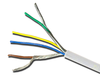 Cavus Powerlink MKIII-kabel (4 trådar) utan kontakter, vit